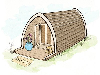 Glamping Pods